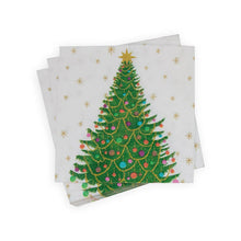 Cargar imagen en el visor de la galería, Servilletas Cocktail Merry Xmas  - Paquete de 20
