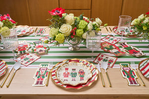 Platos de Postre Nutcracker  / Paquete de 8