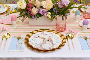 Platos Grandes Charming Easter - Paquete de 8