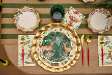 Cargar imagen en el visor de la galería, Platos de Postre Christmas Forest  - Paquete de 8
