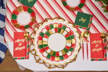 Cargar imagen en el visor de la galería, Platos de Postre Joyful Christmas - Paquete de 8
