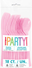 Cargar imagen en el visor de la galería, Cubiertos Básicos Lovely Pink - Paquete para 6 Personas
