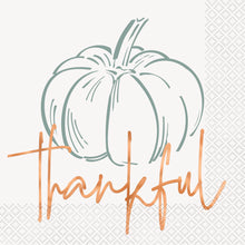Cargar imagen en el visor de la galería, Servilletas Lunch Thanksgiving / Paquete de 16
