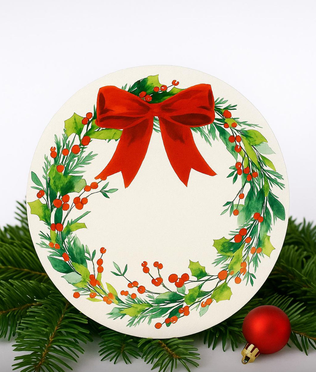 Platos Grandes Winter Frost / Paquete de 8