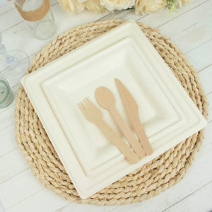 Platos de Postre Eco Picnic - Paquete de 10