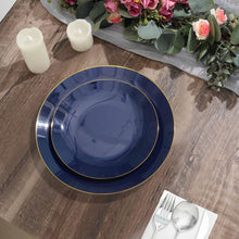 Cargar imagen en el visor de la galería, Platos de Postre Glossy Navy Blue - Paquete de 10
