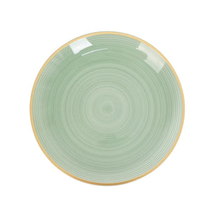 Platos de Postre Translucent Dusty Sage Green - Paquete de 10
