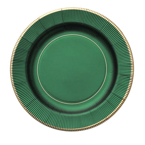 Platos Grandes Emerald Sunray _ Paquete de 8