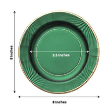 Cargar imagen en el visor de la galería, Platos de Postre Emerald Sunray _ Paquete de 8
