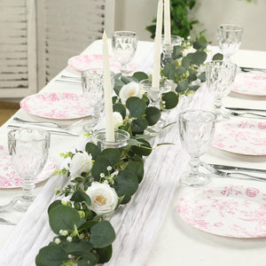 Servilletas Lunch Pink French Toile - Paquete de 20