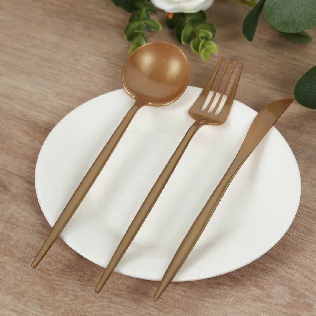 Cubiertos Dorados Proud Mary / Set para 20 Personas - 60 Piezas
