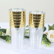 Cargar imagen en el visor de la galería, Vasos Tumblers Dorado 17 OZ / Paquete de 12
