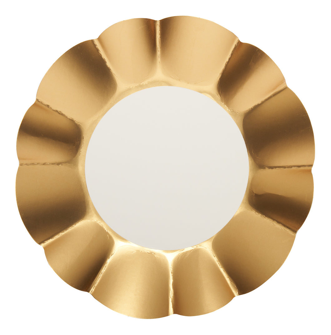 Platos Appetizer Bowl Gold & White - Paquete de 8