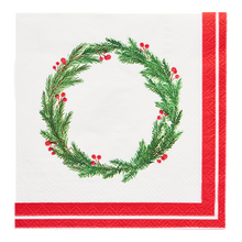 Cargar imagen en el visor de la galería, Servilletas Cocktail Merry &amp; Bright  - Paquete de 20
