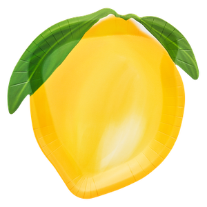 Platos de Postre Lemon Shaped / Paquete de 8