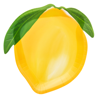 Platos de Postre Lemon Shaped / Paquete de 8