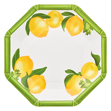 Cargar imagen en el visor de la galería, Platos de Postre Lemon &amp; Stem / Paquete de 8
