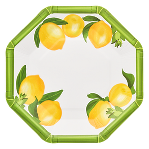 Platos de Postre Lemon & Stem / Paquete de 8