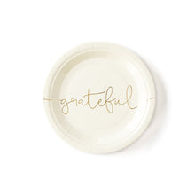 Cargar imagen en el visor de la galería, Platos de Postre Thankful - Paquete de 8
