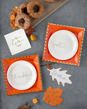 Cargar imagen en el visor de la galería, Platos de Postre Thankful - Paquete de 8
