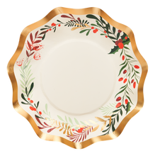 Cargar imagen en el visor de la galería, Platos Appetizer Bowl Christmas Forest  - Paquete de 8
