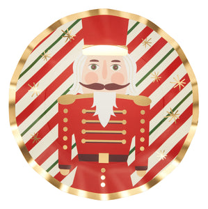 Platos Grandes Nutcracker  / Paquete de 8