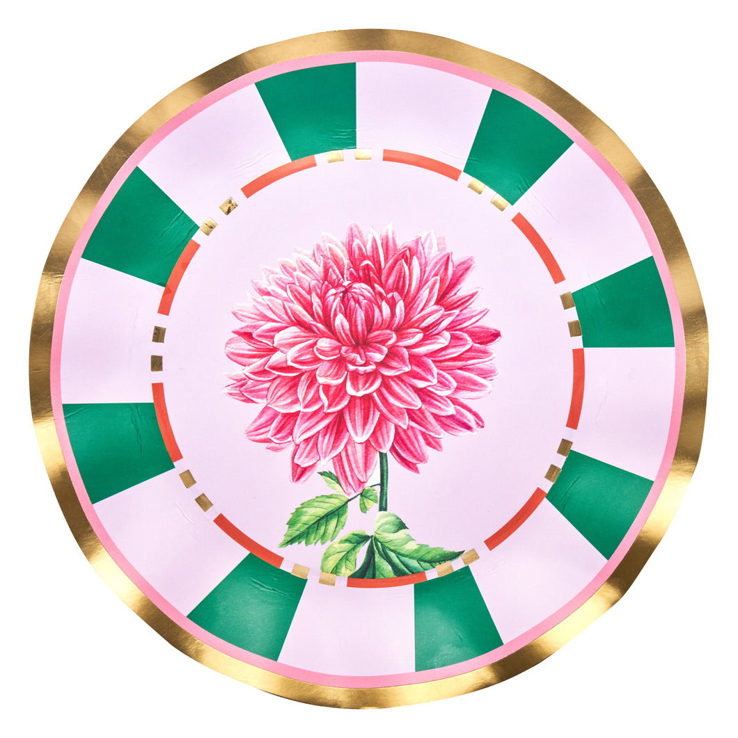 Platos Grandes Dahlia - Paquete de 8