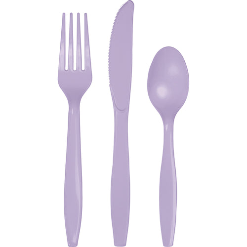 Luscious Lavander Cutlery - Happy Plates