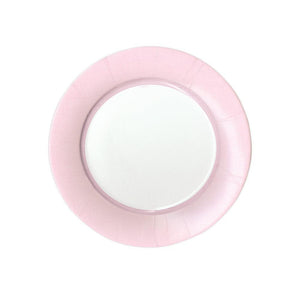 Platos de Postre Petal Pink Linen - Paquete de 8