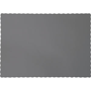 Glamour Gray Placemats - Happy Plates
