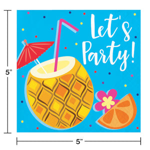 Servilletas Summer Drinks Let's Party - Happy Plates