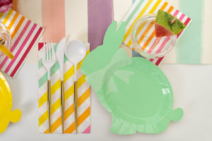 Platos Hoppy Easter Colores Variados / Paquete de 8