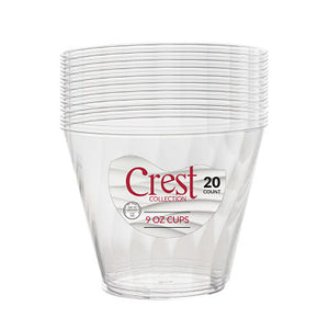 Vasos Crest Collection 9 Oz. / 20 Vasos