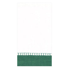 Cargar imagen en el visor de la galería, Servilleta Guest Linen Emerald / Paquete de 15
