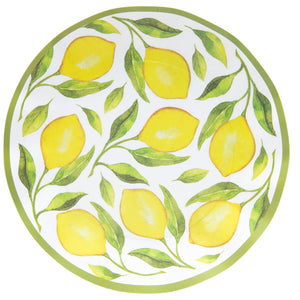 Plato Grande Lemon Drop / Paquete de 8
