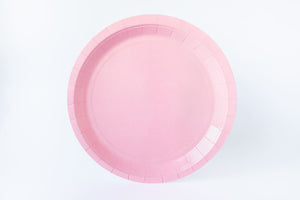 Platos Grandes Pink  / Paquete de 8