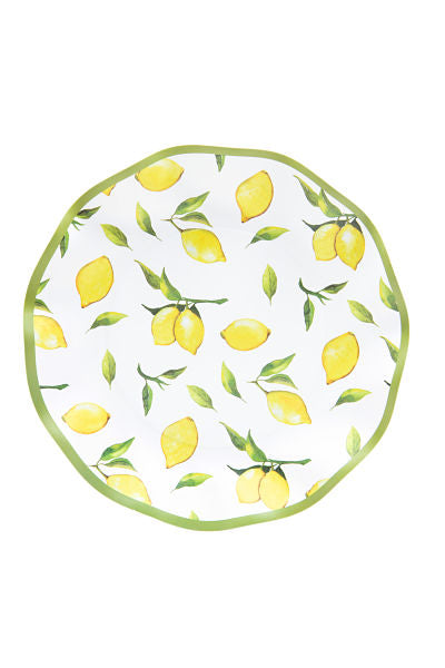 Plato de Postre Lemon Drop  / Paquete de 8