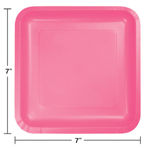 Plato de Postre Candy Pink - Happy Plates