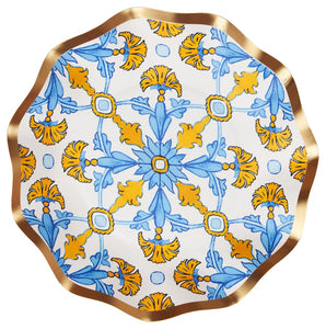 Platos Appetizer Bowl Moroccan Tile / Paquete de 8